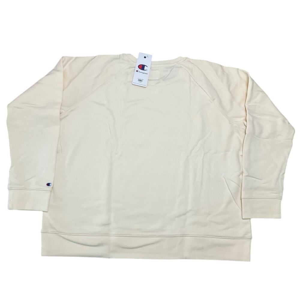 Champion Active Ladies Sweatshirt Sueded Fleece Crewneck Soft XXL NWT - Picture 3 of 9